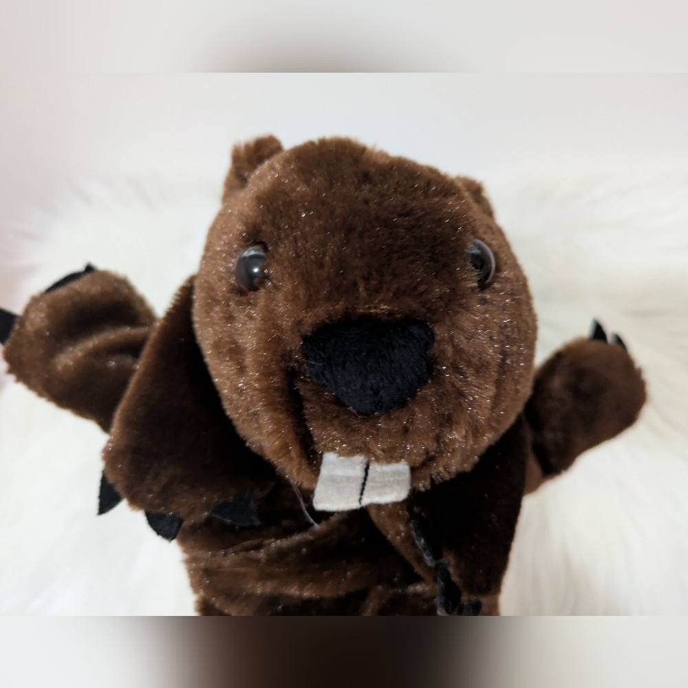 5 for $25 CalToy Brown Beaver Hand Puppet Plush Toy Or Golf Club Cover